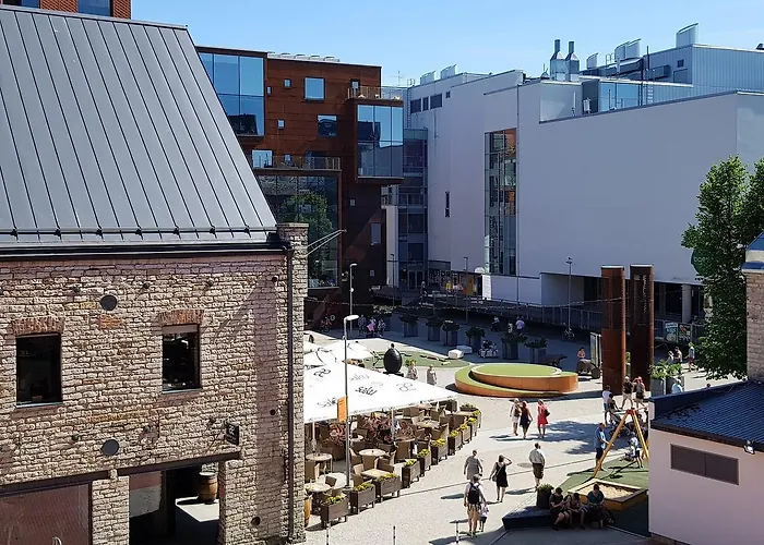 公寓 Rotermann Square View 塔林